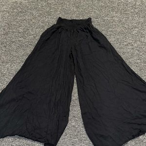 Final Touch Wide Leg pants Black Size Medium